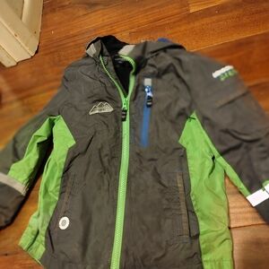 Kids Green and Black Jacket